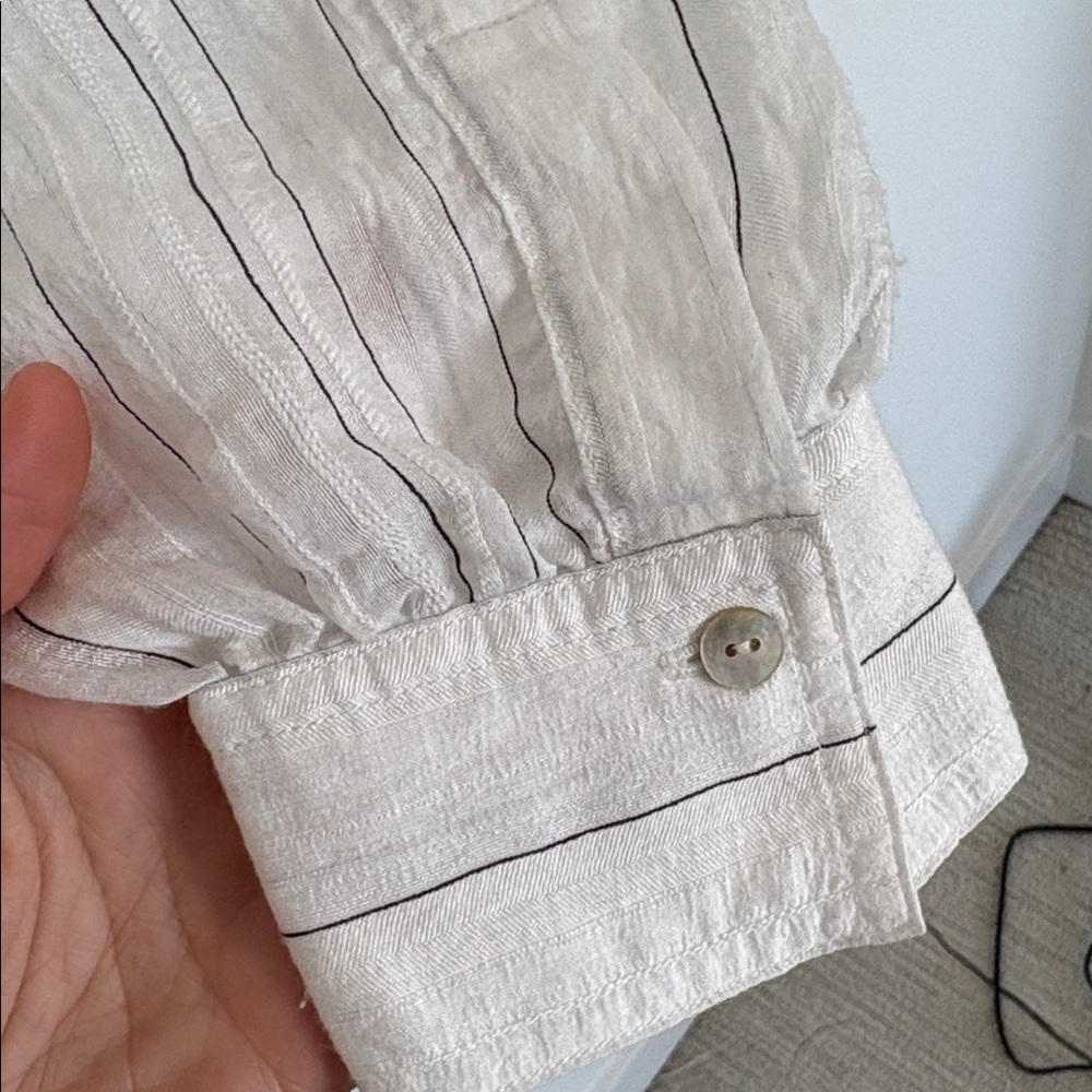 Vince Drapey Stripe Pullover - image 5